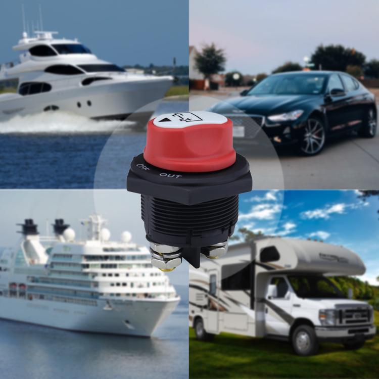 200A DC Brass Conductive RV Yacht Leak-proof Battery Switch