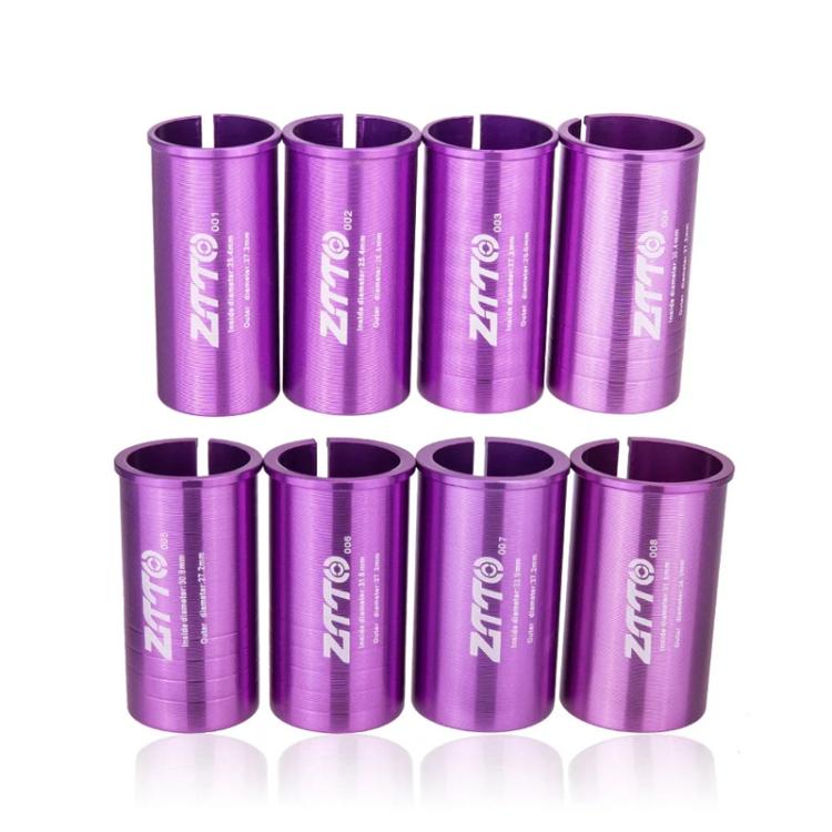 2pcs ZTTO Bicycle Seat Post Conversion Sleeve Reducer Cover, 25.4-27.2mm 001, 25.4-28.6mm 002, 27.2-28.6mm 003, 27.2-30.4mm 004, 27.2-30.8mm 005, 27.2-31.6mm 006, 27.2-33.9mm 007, 31.8-34.9mm 008, 30.9-31.6mm 009, 25.4-30.9mm 010, 25.4-31.6mm 011      ...