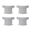 4pcs /Pack Invisible Card Slot Anti-slip Sheet Fixer Sheet Clip
