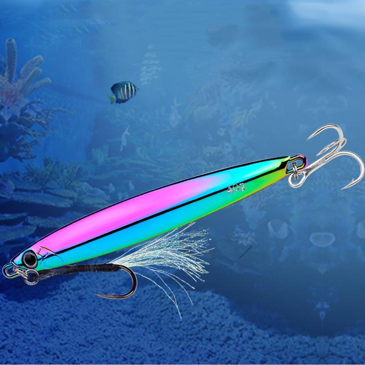 PROBEROS LF144 Zinc Alloy Lure Long-Distance Casting Fast-Draw Spanish Mackerel Mirror Bait, 10g, 15g, 20g, 30g, 40g, 60g, 80g