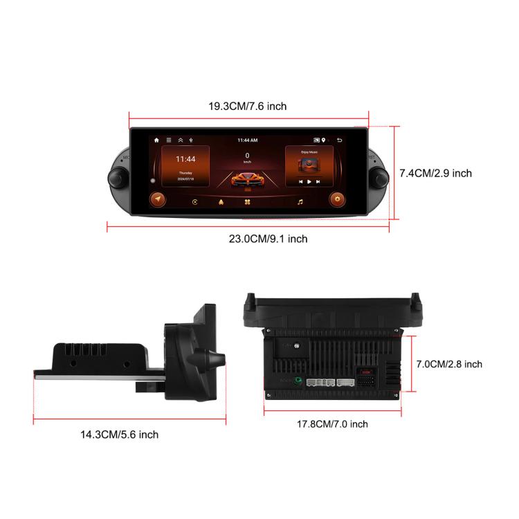 For Volkswagen Beetle 2002-2010 6.86 inch 2+64G Horizontal Screen Android Car Player, Standard, Standard+AHD+Microphone