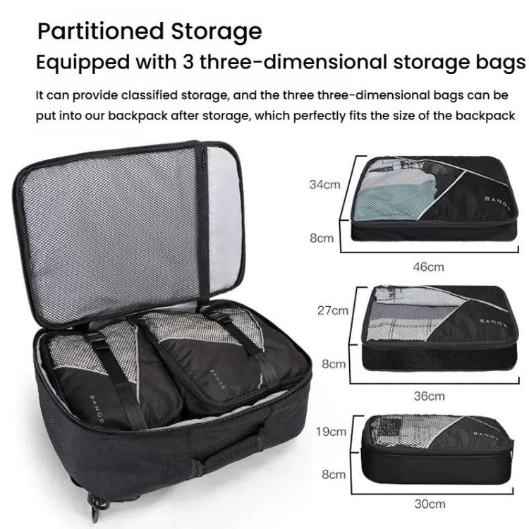 BANGE BG-1916 Men Backpack Large Capacity Shoulder Computer Bag, BG-1916