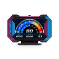 P25 Car HUD Head-up Display OBD+GPS LCD Multifunctional Instrument, P25