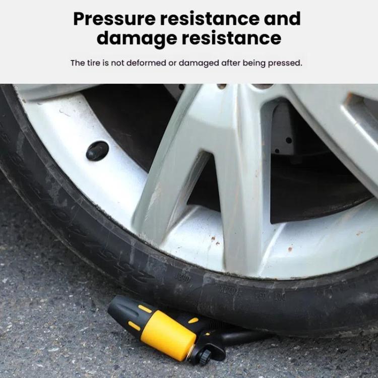 High-pressure Car Wash Sprinkler Household Spray Nozzle Rinse Watering Car Cleaning Tools, No Fittings, With Connectors+10m Spring Tube, With Connectors+20m Spring Tube, With Connectors+30m Spring Tube, With Connectors+10m Spring Tube+Foam Jug         ...