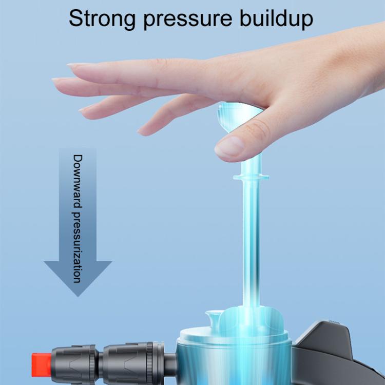 SUITU 9323F Pneumatic Car Wash Foam Sprayer Household Glass Cleaning Water Bottle, 2L