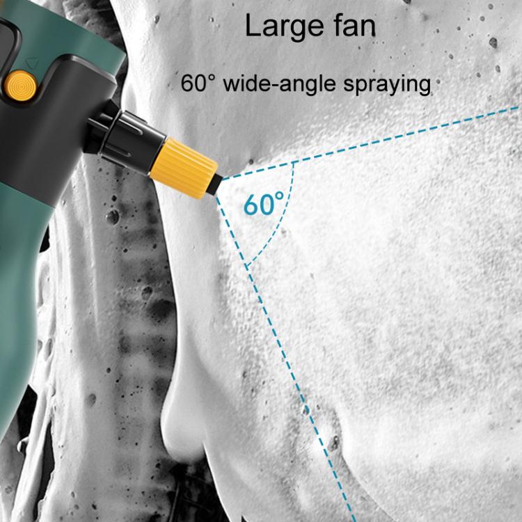 SUITU ST-6324 Pneumatic Cordless Motorized Car Wash Foam Sprayer Household Watering Gardening Watering Pot, 2L