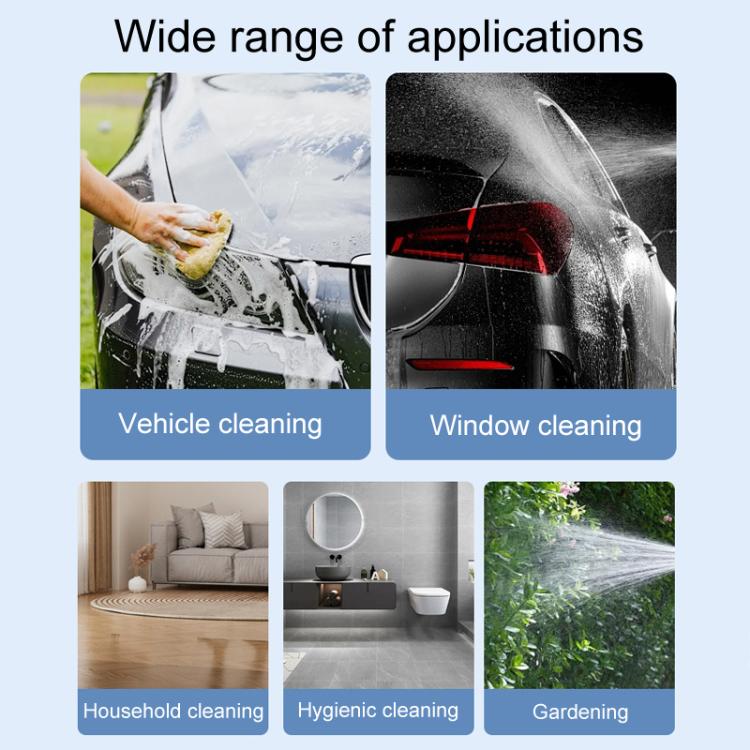 SUITU ST-6324 Pneumatic Cordless Motorized Car Wash Foam Sprayer Household Watering Gardening Watering Pot, 2L