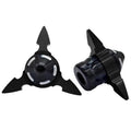 1pair QCB-034 Aluminum Alloy Dart Front Fork Cup Wheel Anti-fall Wear-resistant Decorative Cup