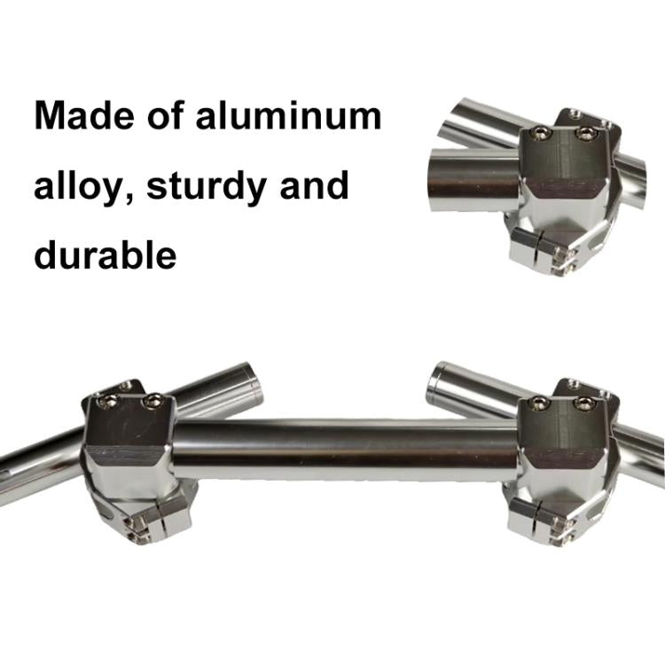 Aluminum Alloy Motorcycle Variable Diameter Handlebar Separate Faucet Handle