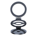 Multi-Functional 360 Degree Rotating 3-Axis Phone Holder Magnetic Car Navigation Foldable Mount, D61