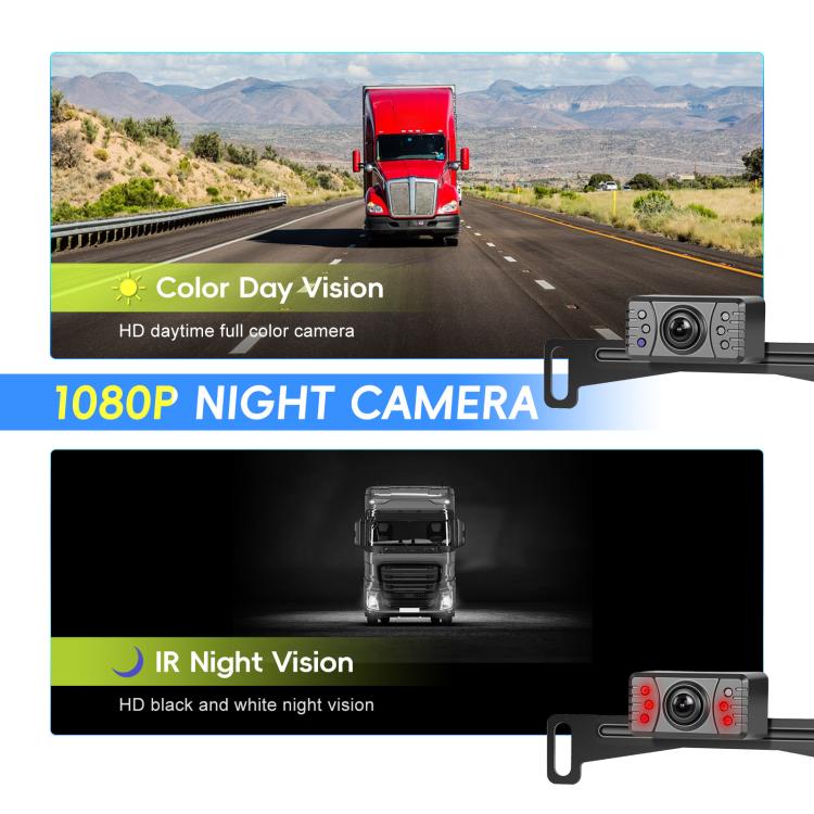 4.3 Inch Reversing Display Digital Wired HD 1 To 1 Set, North America, Europe
