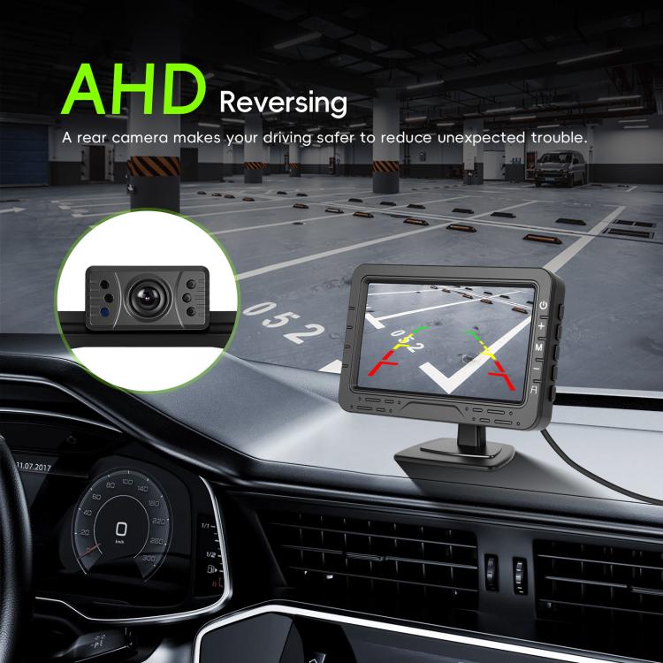4.3 Inch Reversing Display Digital Wired HD 1 To 1 Set, North America, Europe