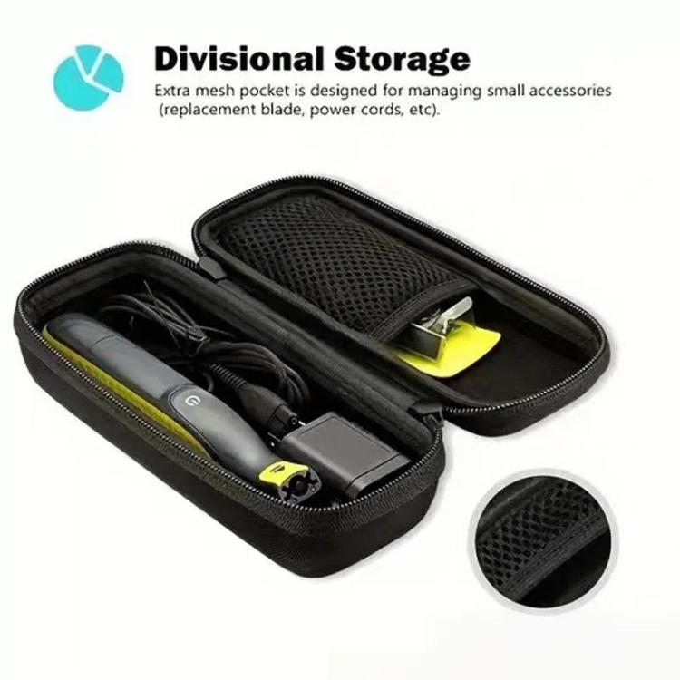 For Philips OneBlade Shaver EVA Storage Bag Shockproof Travel Case