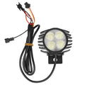 Scooter Horn Headlight 2 In 1 High Brightness LED Headlight, For Kugoo Kirin M4 / M4 Pro