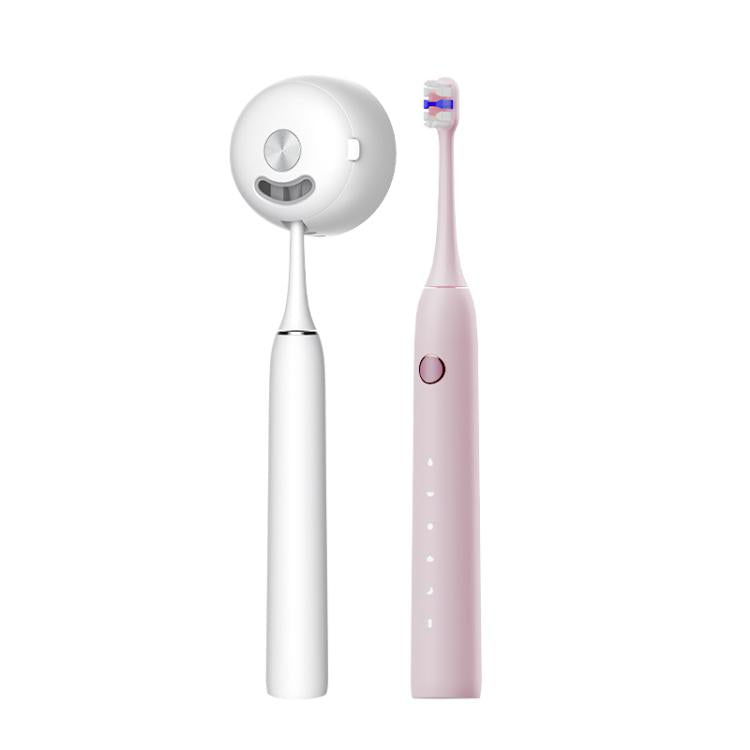 Rechargeable Sonic Electric Toothbrush for Adults with Custom Mode, Antibacterial Brush Heads, Smart Timer, Sterilization White, Sterilization Light Purple, Standard White, Standard Light Purple