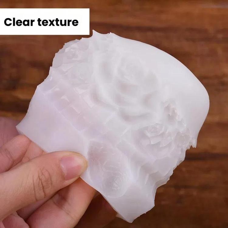 Flower Digital Aromatherapy Candle Silicone Mold DIY Diffuser Ornament Three-dimensional Digital Plaster Mold, 3 ZL-986, 7 ZL-987, 2 ZL-985, 9 ZL-988