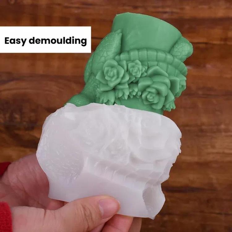 Flower Digital Aromatherapy Candle Silicone Mold DIY Diffuser Ornament Three-dimensional Digital Plaster Mold, 3 ZL-986, 7 ZL-987, 2 ZL-985, 9 ZL-988