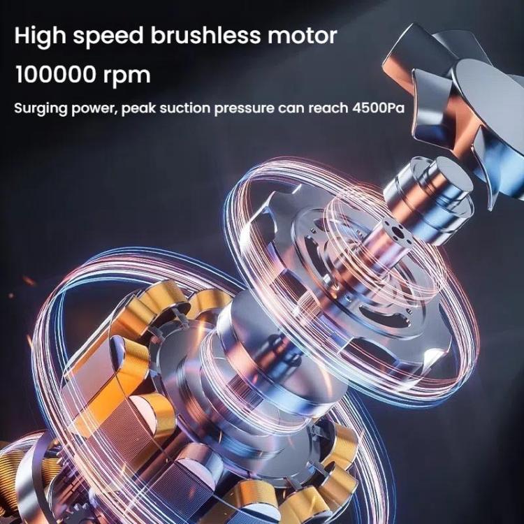 SUITU ST-6686Pro Car Vacuum Cleaner Turbine Fan High Power Strong Blower Dust Remover, ST-6686 Pro