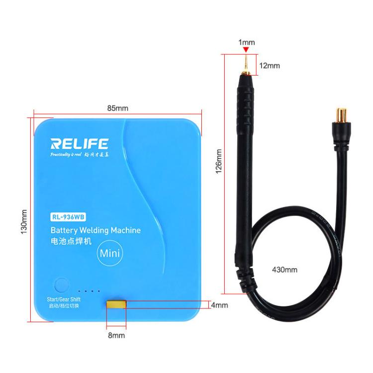 Portable Spot Welder Small Lithium Battery Welder, RL-936WB