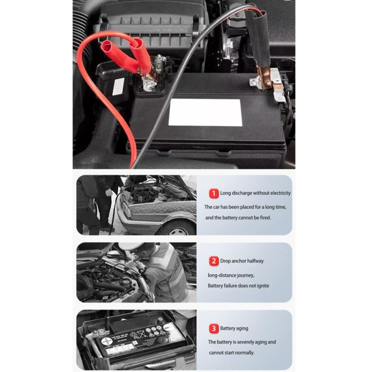 ANJING 12-24V Car Motorcycle Battery Charger Pure Copper Intelligent Pulse Repair, EU Plug, US Plug, UK Plug, AU Plug