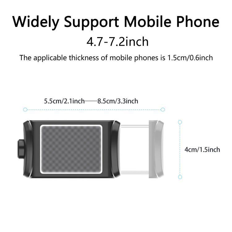 Car Rearview Mirror Bracket Camera Mobile Phone Fixing Base Accessories, With Phone Clip