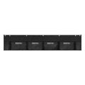 4 Grids File Storage Hanging Bag Horizontal Wall Mount For Under Classroom Whiteboard