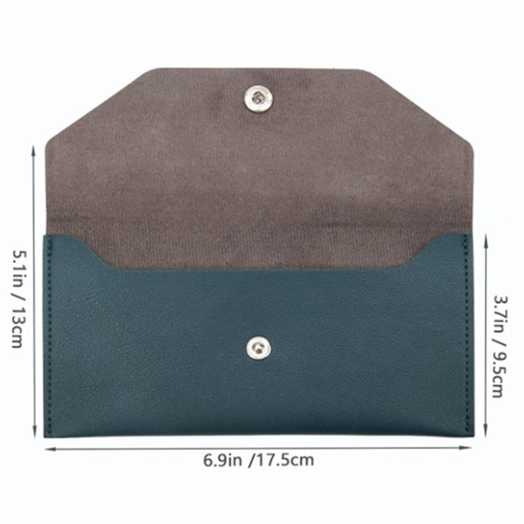 PU Leather Wallet Business Card Holder Card Case Envelope Card Bag