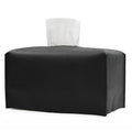 Square Leather Paper Towel Box Paper Towel Bedroom Tissue Box, 24x12.5x12.5cm, 12.5x12.5x12cm