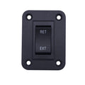 4 Pin DPDT 20A/12V DC Panel Rocker Toggle Switch, KCD2-7, Jumper Wires