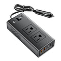DC12V 200W Fast Charging QC3.0 PD Car Cigarette Lighter Portable Inverter, 110V US Plug, 220V Universal