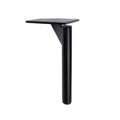 17cm Thickened Metal Sofa and Coffee Table Leg Support Accessories, Black, Titanium, Black With Gold