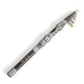TOPLINE TACKLE Ultra-short Mini Carbon Fishing Rod Retractable Handle Telescopic Fishing Rod, 1.5m, 1.8m, 2.1m, 2.4m