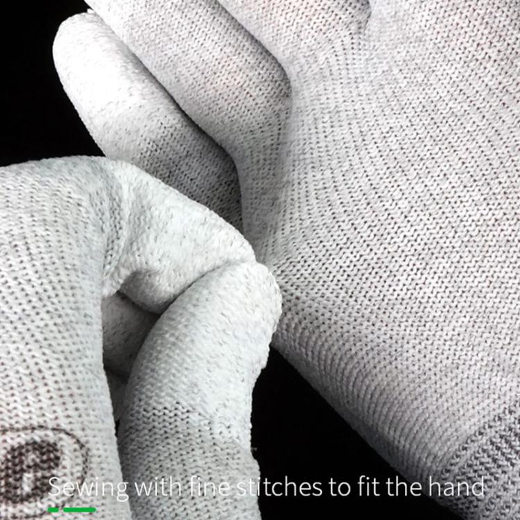 RELIFE RL-063 Anti-Static Thickened Non-Slip Heat Resistant Gloves Phone Screen Lamination Repair Gloves