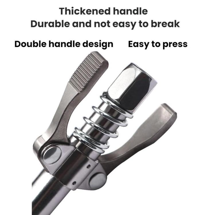 Car Electric/Pneumatic Pliers High-pressure Grease Nozzles, Double-handle Nozzle