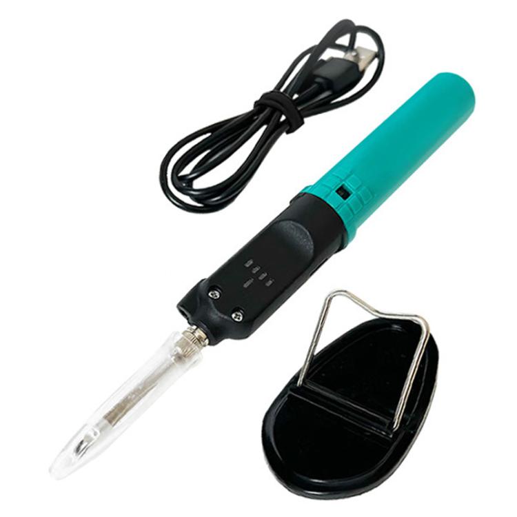 12W Wireless Touch Controlled Soldering Iron USB Rechargeable Constant Temperature Outdoor Repair Soldering Pen, SI-B165