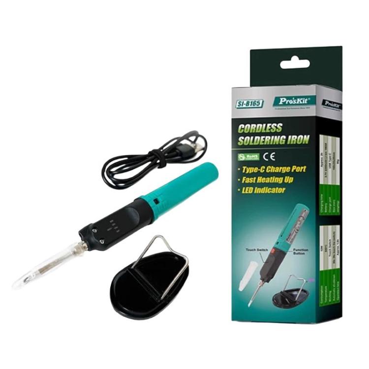 12W Wireless Touch Controlled Soldering Iron USB Rechargeable Constant Temperature Outdoor Repair Soldering Pen, SI-B165