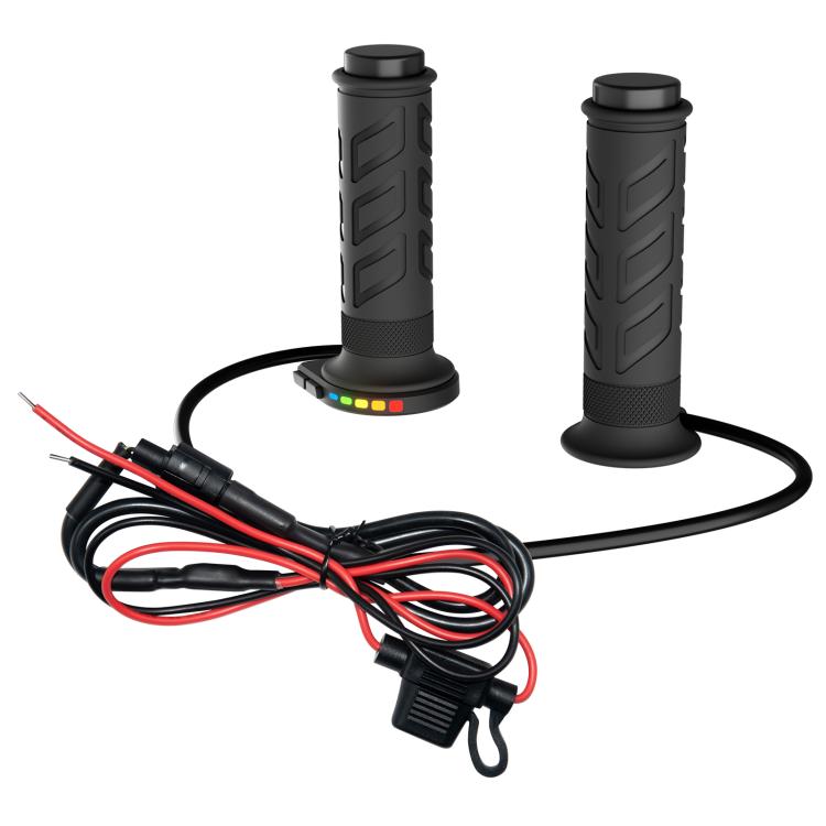 WUPP Rainbow Light Heated Motorcycle Handlebar Grips With Memory Function, CS-2147A2