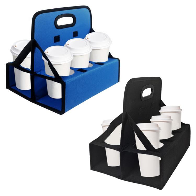 Foldable Food Storage Box Insulated Portable Coffee Cup Takeout Bag