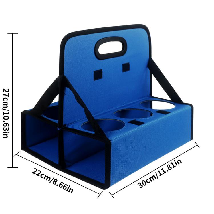 Foldable Food Storage Box Insulated Portable Coffee Cup Takeout Bag