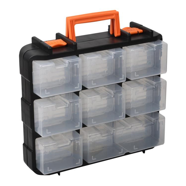Multifunctional Portable Flip-Top Tool Storage Box, G-2011