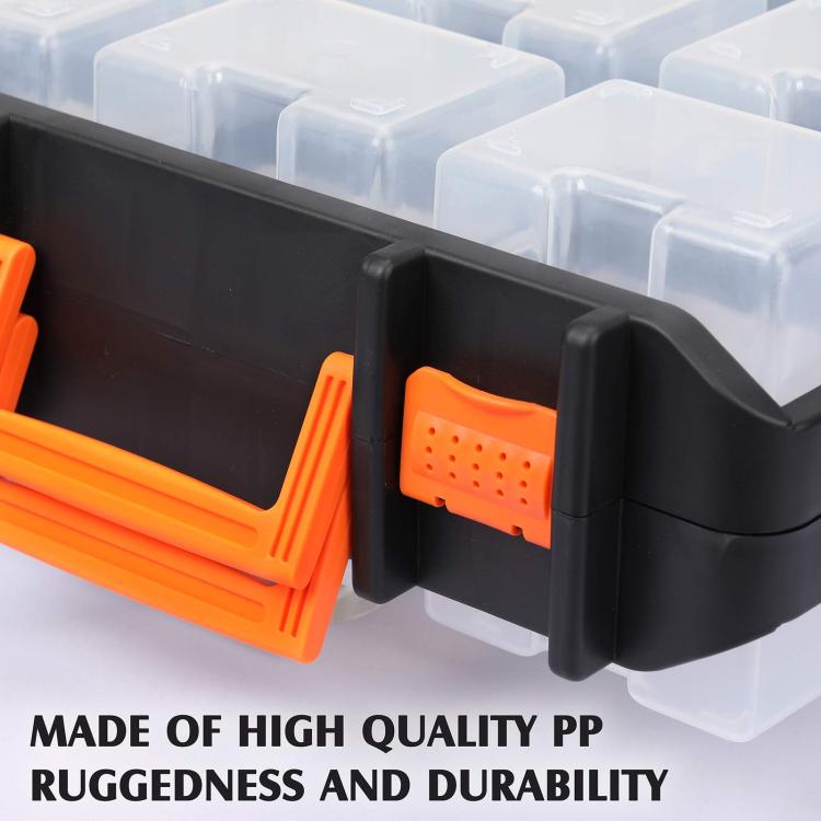 Multifunctional Portable Flip-Top Tool Storage Box, G-2011