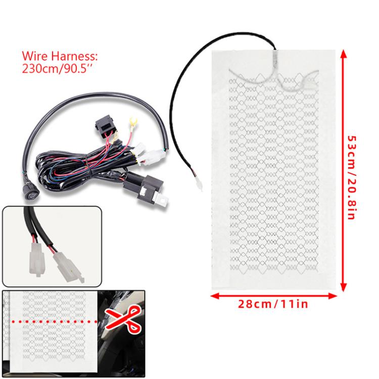 12V Universal Winter Car Seat Heating Pad, Set 2: 2-gear + Single Seat (2 Heating Pads), Set 2: 2-gear + 2 Seats (4 Heating Pads), Set 3: 3-gear + 2 Seats (4 Heating Pads), Set 5: 3-gear + Single Seat (2 Heating Pads)                                   ...