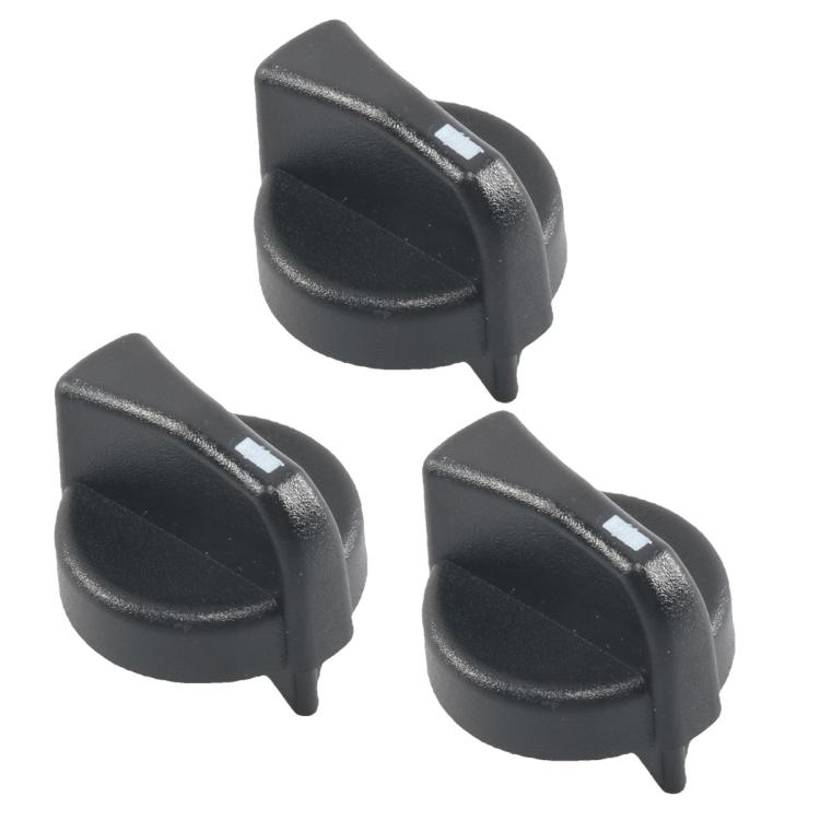 Car Air Conditioning Heater Control Knob For Peterbilt, Black 1pcs, Silver 1pcs, Black 3pcs, Silver 3pcs