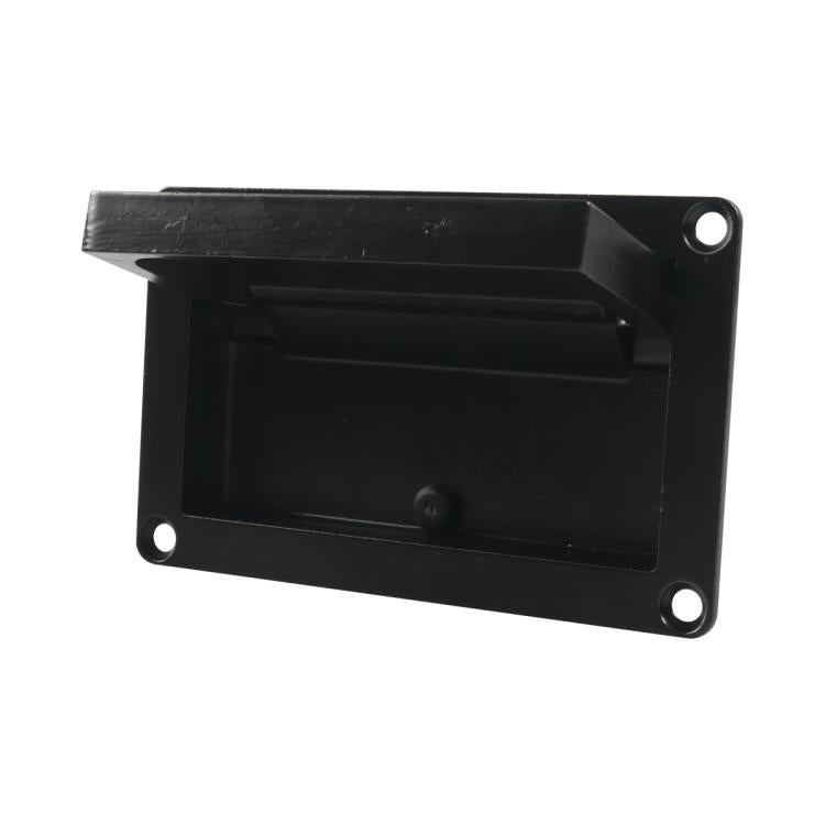 Recessed Foldable Invisible Handle for RV Boat Deck Hatches, Black, Black with Screws, Silver, Silver with Screws