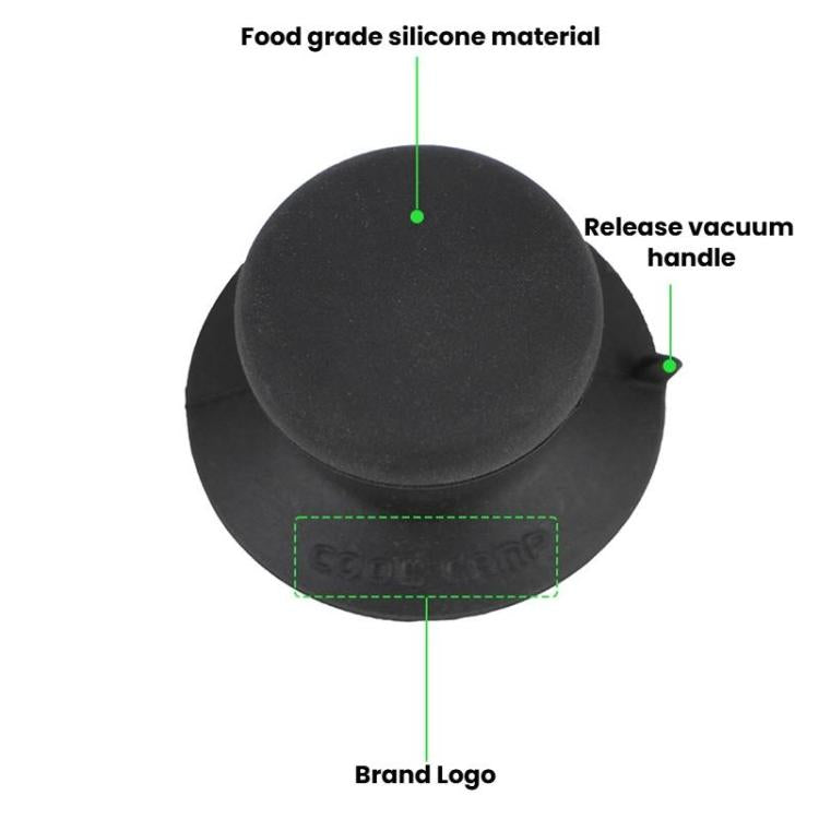 COOL CAMP CF-908 Universal Pot Lid Knob Top Bead Heat-Resistant Silicone Handle Outdoor Lunch Box Lid Handle