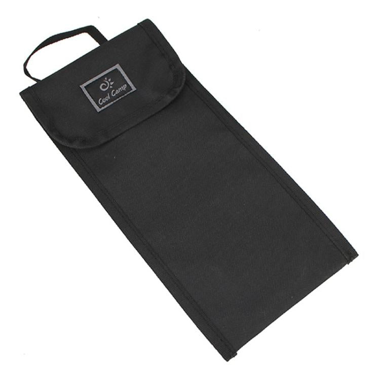 COOL CAMP F-3014 2pcs Outdoor Camping Tent Peg Storage Bag Rectangular Handheld Tool Bag