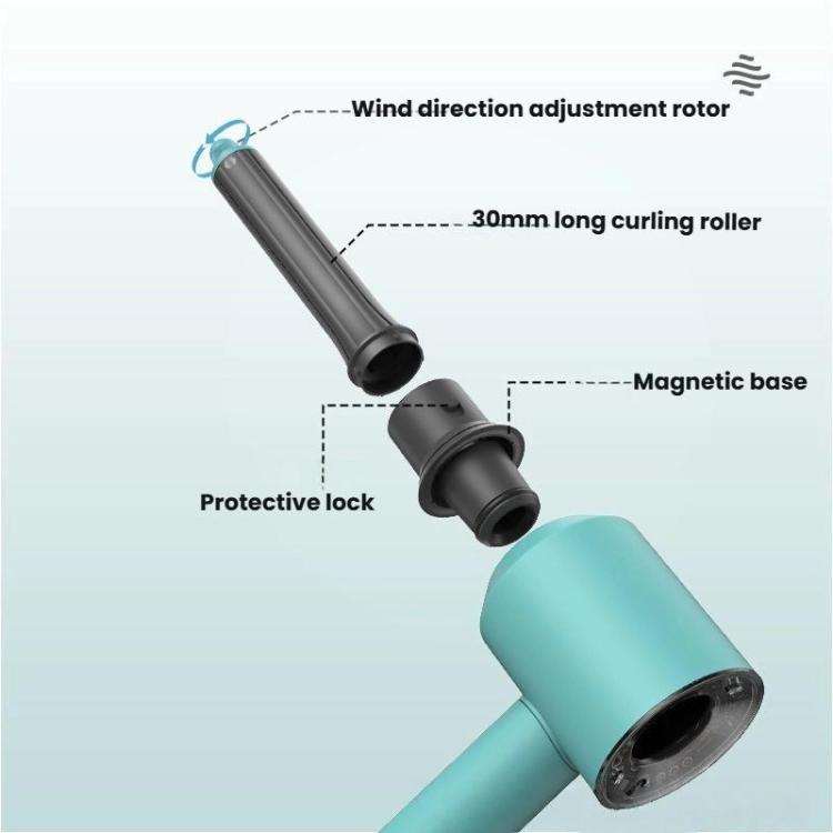 Hair Dryer Upgrade Locking Airwrap Barrel Adapter Converter Curling Attachment, For Dyson HD01-HD16  Black, For Dyson HD01-HD16 Gray, For Dyson HD17/HD18 Black