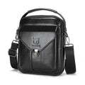 BULL CAPTAIN 8-Inch Vintage Men Genuine Leather Crossbody Bag