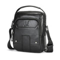 BULL CAPTAIN Vintage Men Genuine Leather Tablet Shoulder Bag