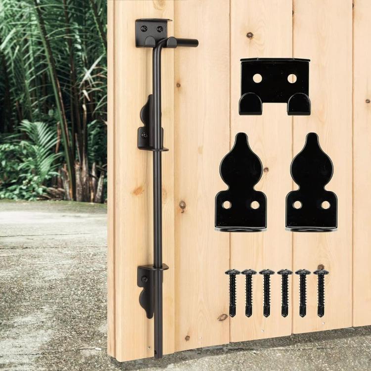1pc 12inch Outdoor Fence Gate Latch, 1pc, 2pcs